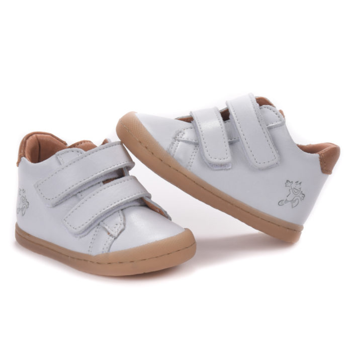 Chaussures Calino blanc et camel