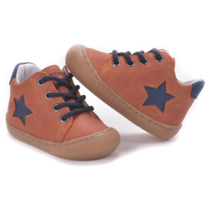 Chaussures Startino orange et bleu