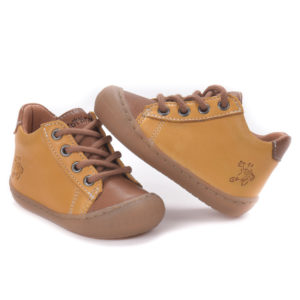 Chaussures Tino jaune et camel