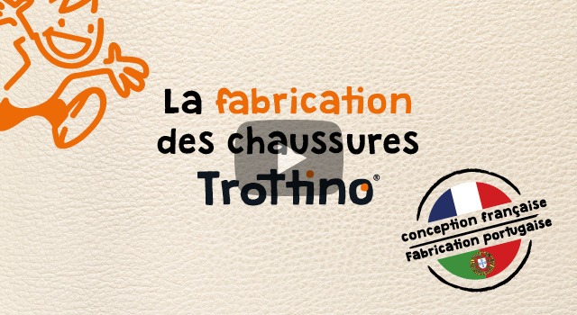 La fabrication des chaussures Trottino en video