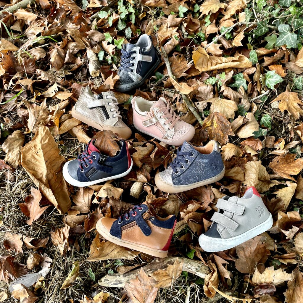 modèles de chaussures bébé double zip trottino