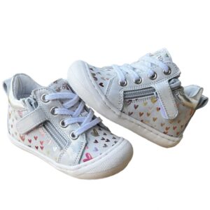 Chaussures bébé Zoupino blanc multi 2