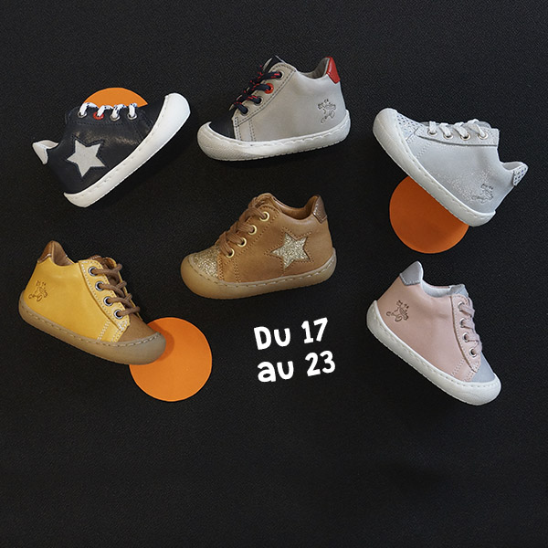 Chaussures pour les premiers pas de bébé